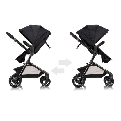 Evenflo Pivot Modular Travel System with LiteMax Infant Car Seat - Casual Gray