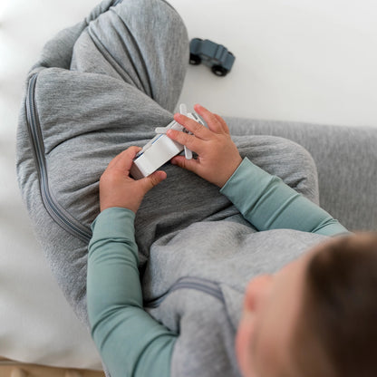 Pip + Phee - Bamboo Sleep Sac 1.0 Tog - Heather Grey