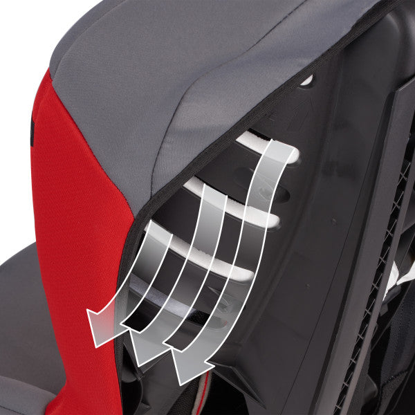 FLOOR MODEL - Evenflo - Sonus Convertible Car Seat (Lava Red)