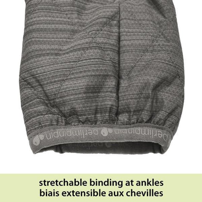 Perlimpinpin - CAR SEAT SAFE - One Piece Baby Snowsuit - Stark