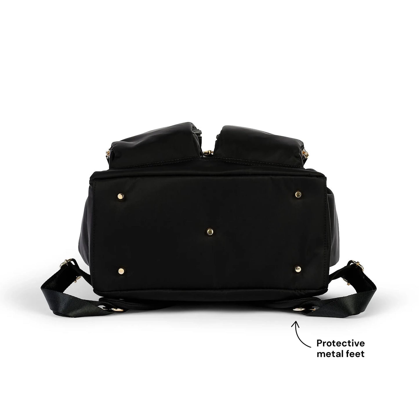 OiOi - Signature Nappy Backpack - Black Nylon