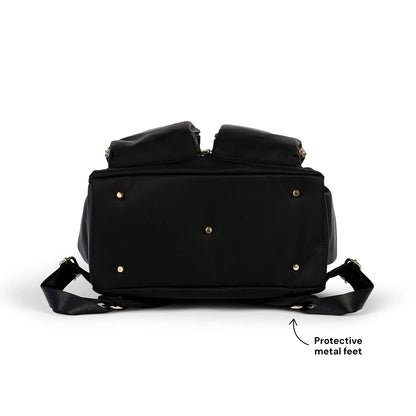 OiOi - Signature Nappy Backpack - Black Nylon