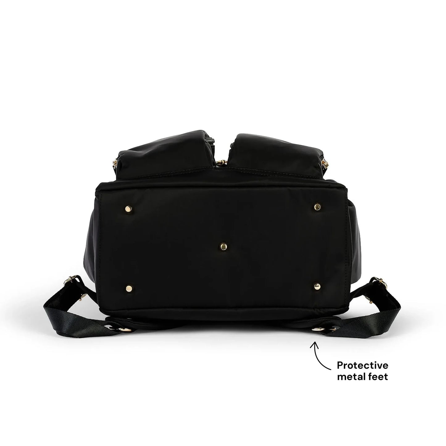 OiOi - Signature Nappy Backpack - Black Nylon
