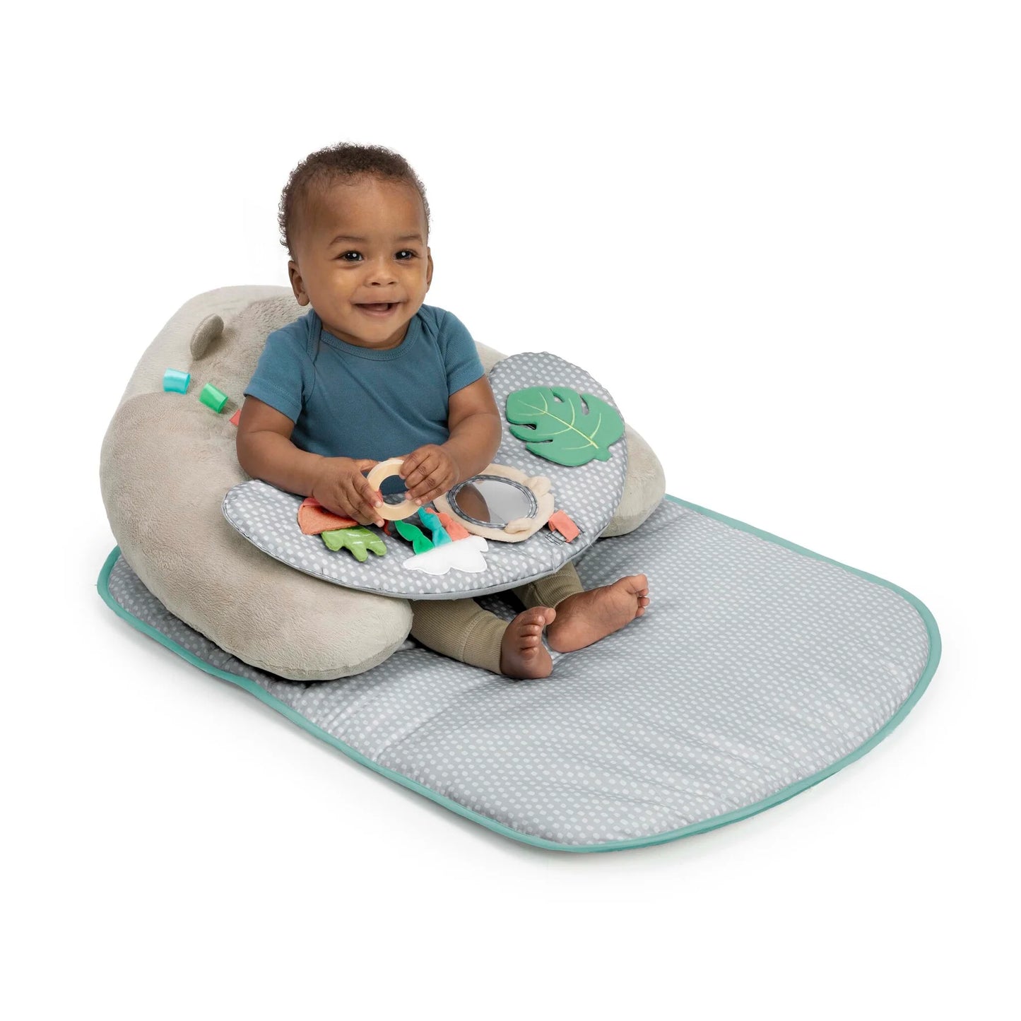 Ingenuity - Cozy Prop™ 4-in-1 Sit Up & Prop Activity Mat  - Nate