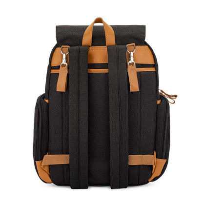 Birch Bag - Diaper Backpack in Black