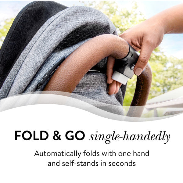 EVENFLO GOLD Otto Self-Folding Lightweight Travel Stroller (Moonstone Gray)