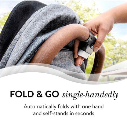 EVENFLO GOLD Otto Self-Folding Lightweight Travel Stroller (Moonstone Gray)