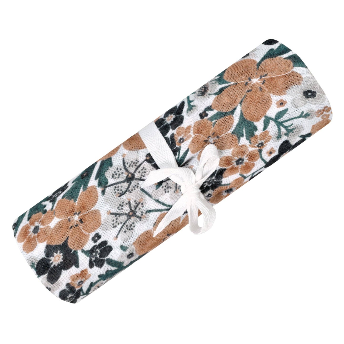 Perlimpinpin - Cotton muslin swaddle - Bouquet: OS