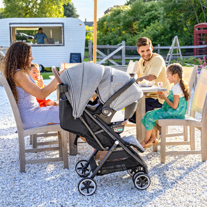 EVENFLO GOLD Otto Self-Folding Lightweight Travel Stroller (Moonstone Gray)