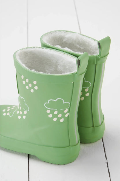Grass & Air - Colour Changing Rain Boots (Wellies) - Olive Green