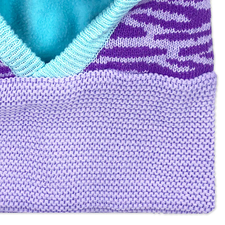 Purple Zebra - Zoochini - Balaclava