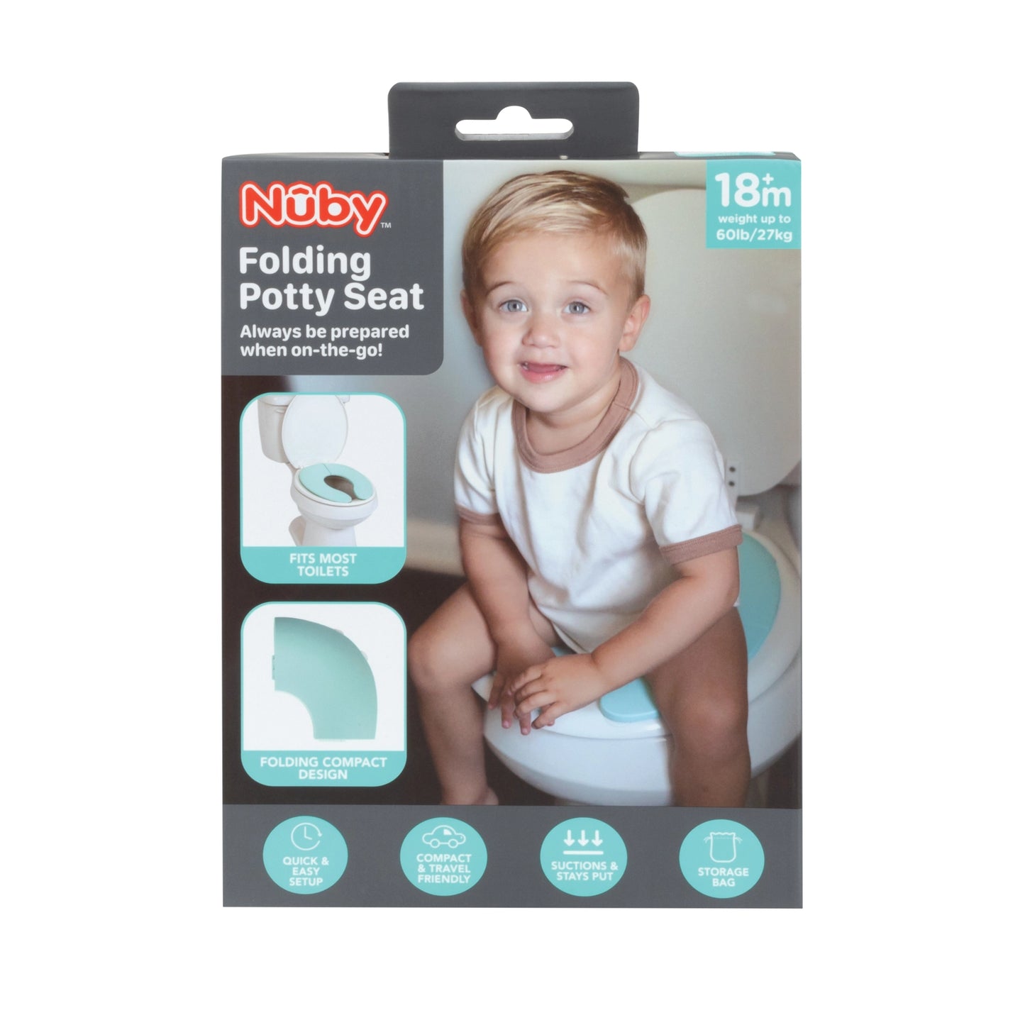 Nuby - Foldable Travel Potty Seat