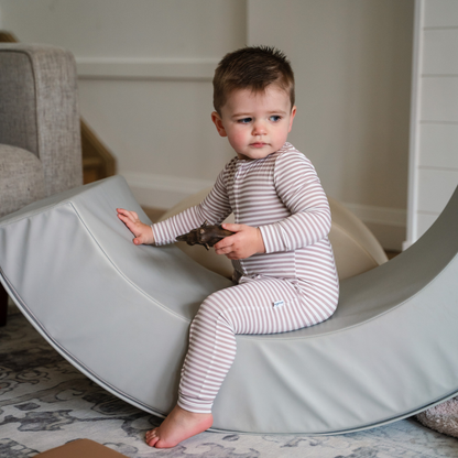 Pip + Phee - Bamboo Footless Sleepers | LE Prints: Dainty-floral / 2T