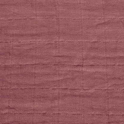 Perlimpinpin - Cotton muslin swaddle - Raspberry: OS