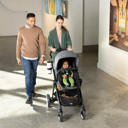 Evenflo - GOLD SensorSafe Pivot Xpand Smart Modular Travel System - Single to Double - Moonstone