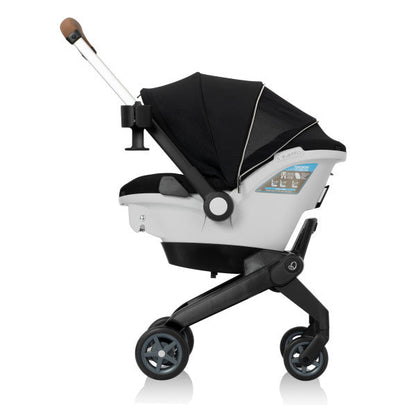 Evenflo - Gold Shyft DualRide with Carryall Storage Infant Car Seat and Stroller Combo (Onyx Black)
