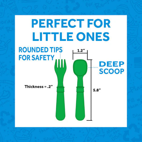 Re-Play Fork + Spoon Set