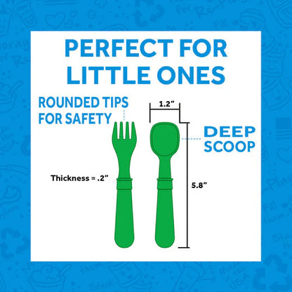 Re-Play Fork + Spoon Set