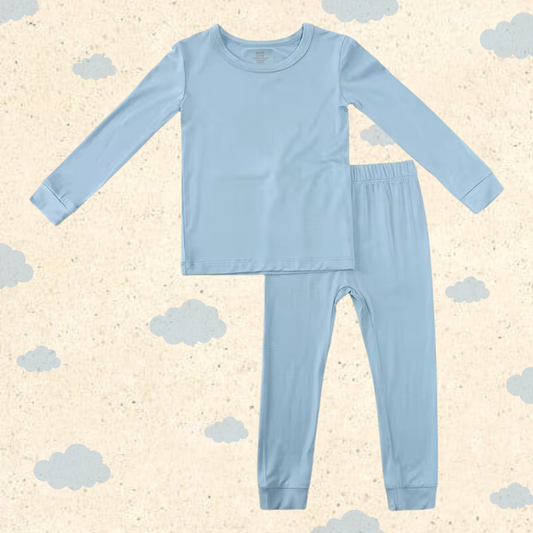 Little Locals Bamboo 2 Piece Bamboo PJ's - Ocean