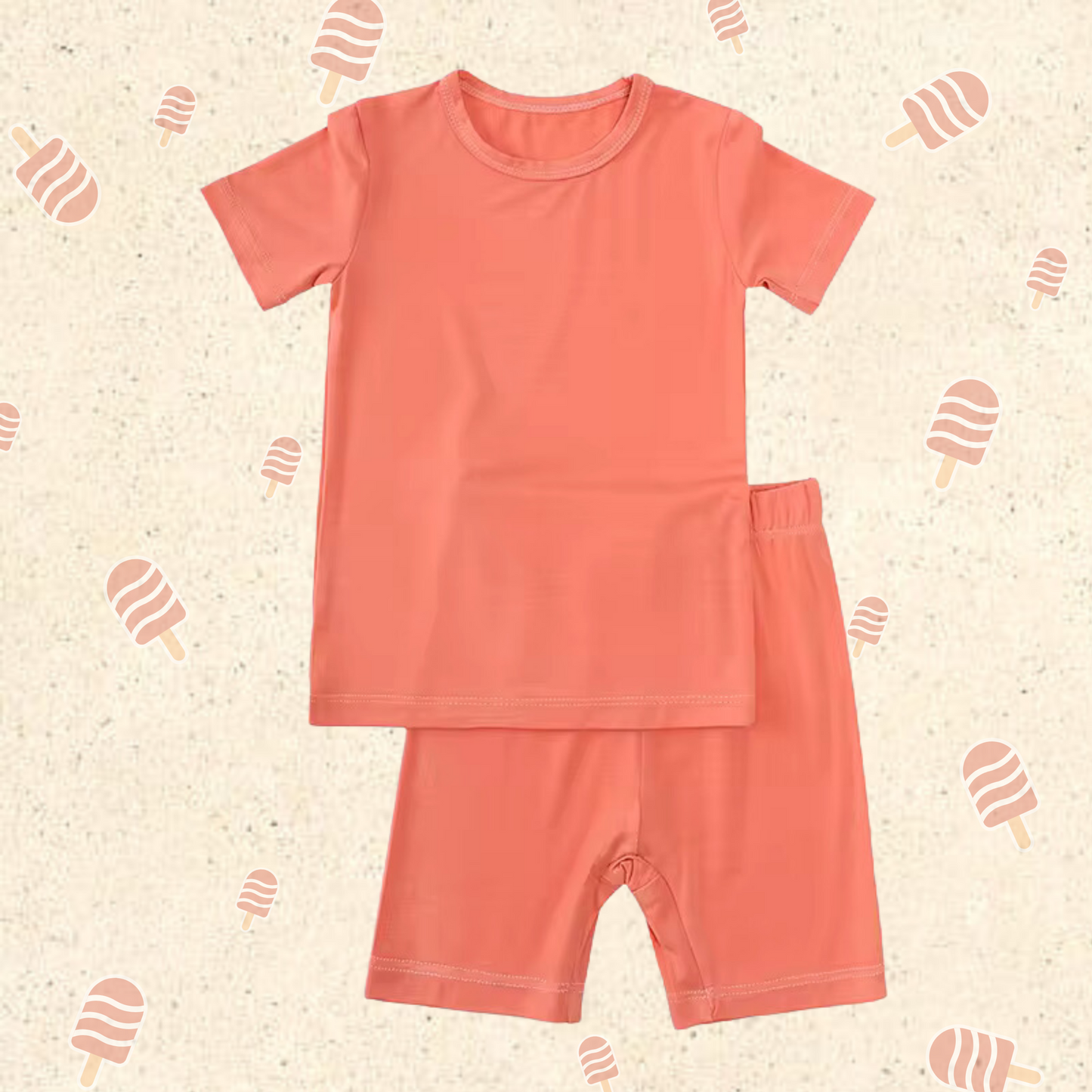 Little Locals Bamboo Summer Set - Strawberry