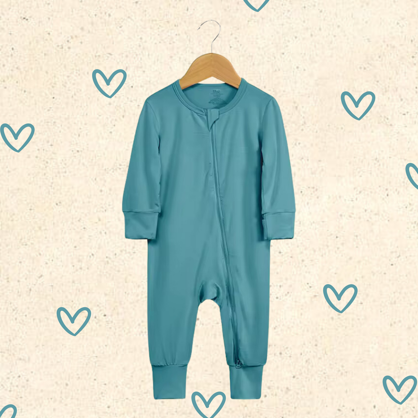 Little Locals Bamboo Sleeper - Teal