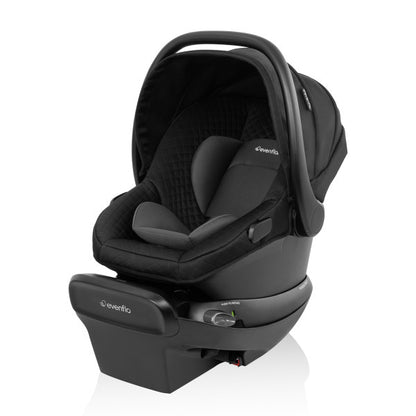Evenflo Omni Ultra Travel System with Revolve180 LiteMax NXT Rotational Infant Car Seat - Caviar Black