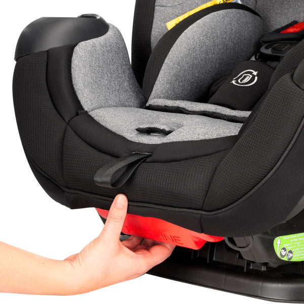 Evenflo - Symphony DLX All-in-One Convertible Car Seat (Ashland Gray)