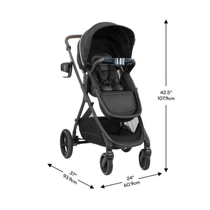 Evenflo Shyft Intuiti+ Stroller (Dubhan Black)
