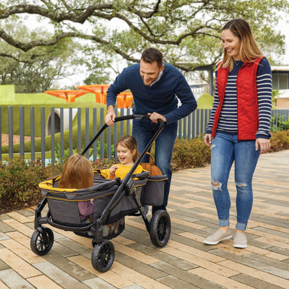 EVENFLO Pivot Xplore All-Terrain Stroller Wagon (Adventurer Gray)