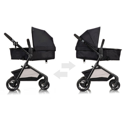 Evenflo Pivot Modular Travel System with LiteMax Infant Car Seat - Casual Gray