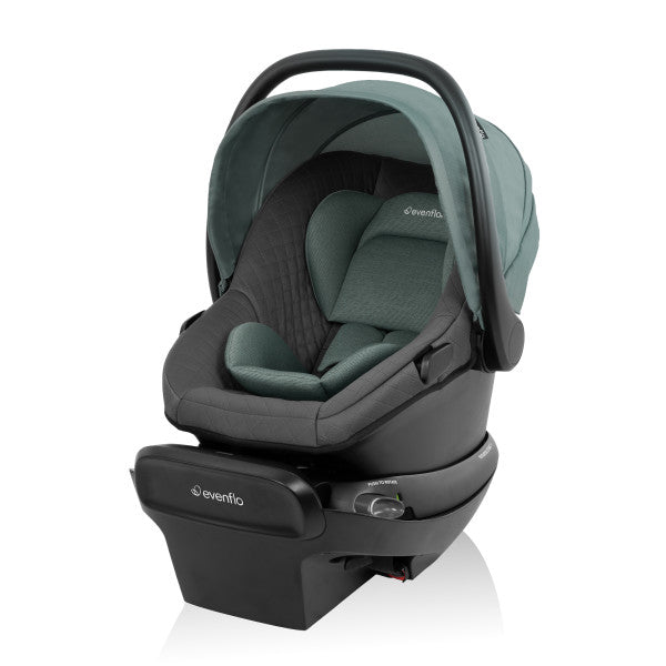 Evenflo Omni Ultra Travel System with Revolve180 LiteMax NXT Rotational Infant Car Seat - Pacific Green