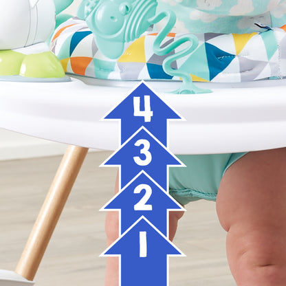 Evenflo - ExerSaucer Woodland Wonder Lightweight Activity Jumper