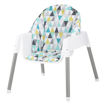 EVENFLO Eat and Grow 4-in-1 Convertible High Chair (Prism Triangles)