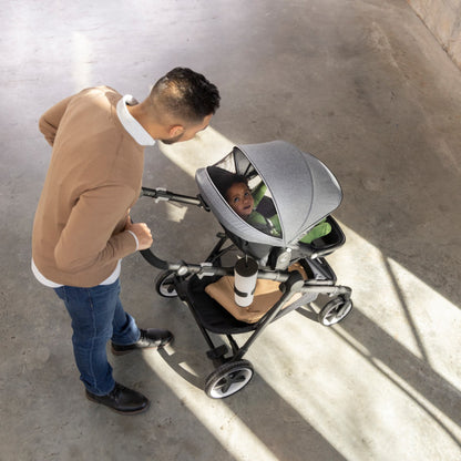 Evenflo - GOLD SensorSafe Pivot Xpand Smart Modular Travel System - Single to Double - Moonstone