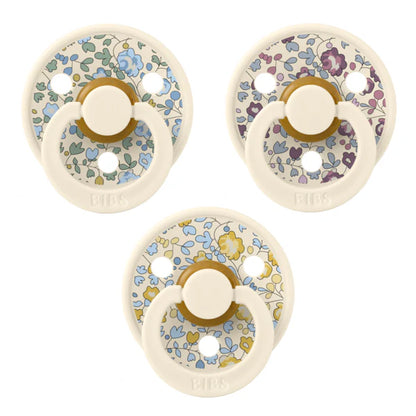 BIBS X LIBERTY Try It Collection Latex Pacifier - Eloise 3 Pack