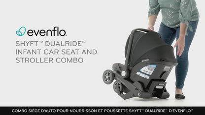 Evenflo - Shyft DualRide Infant Car Seat and Stroller Combo (Beaufort)