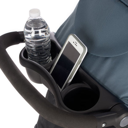 Evenflo - Folio3 Stroll & Jog Travel System With LiteMax 35 Infant Car Seat Skyline Blue