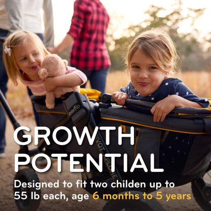 EVENFLO Pivot Xplore All-Terrain Stroller Wagon (Adventurer Gray)