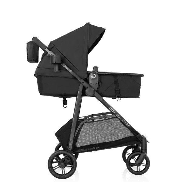 🔥 ON SALE NOW 🔥 Evenflo Omni Signature Travel System with LiteMax Infant Car Seat (Porto Black)