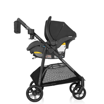 Evenflo Omni Signature Travel System with LiteMax Infant Car Seat (Porto Black)