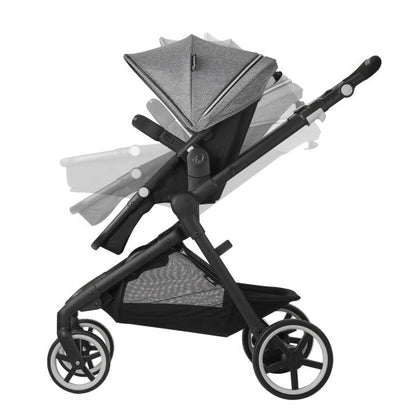 Evenflo - GOLD SensorSafe Pivot Xpand Smart Modular Travel System - Single to Double - Moonstone