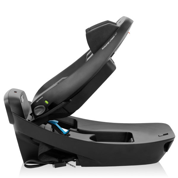 Evenflo Omni Ultra Travel System with Revolve180 LiteMax NXT Rotational Infant Car Seat - Caviar Black