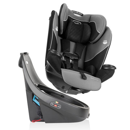 🔥 HOT DEAL 🔥 EVENFLO Revolve360 Rotational All-In-One Convertible Car Seat (Amherst Gray)