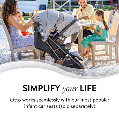 EVENFLO GOLD Otto Self-Folding Lightweight Travel Stroller (Moonstone Gray)