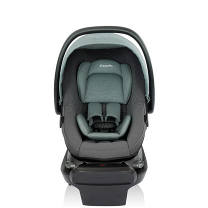 Evenflo Omni Ultra Travel System with Revolve180 LiteMax NXT Rotational Infant Car Seat - Pacific Green