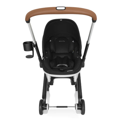*NEW* Evenflo - Gold Shyft DualRide with Carryall Storage Infant Car Seat and Stroller Combo (Onyx Black)