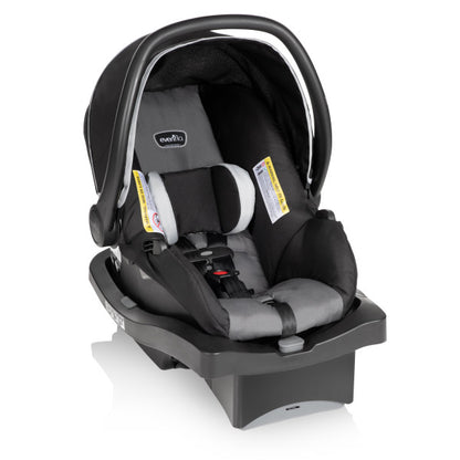 🔥 HOT DEAL 🔥 Evenflo - Victory Plus Jogging Stroller Travel System with LiteMax Infant Car Seat (Gray Scale)
