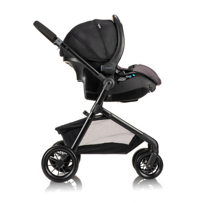 Evenflo Pivot Modular Travel System with LiteMax Infant Car Seat - Casual Gray