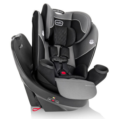 🔥 HOT DEAL 🔥 EVENFLO Revolve360 Rotational All-In-One Convertible Car Seat (Amherst Gray)