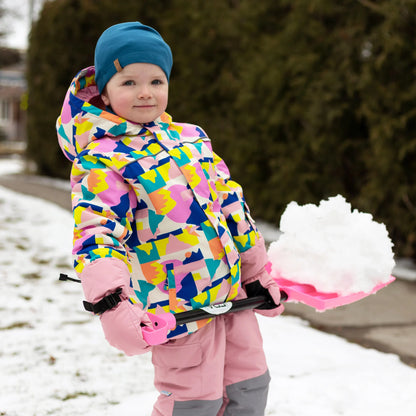 Jan + Jul - Toasty-Dry Waterproof Snow Mittens - Dusty Pink